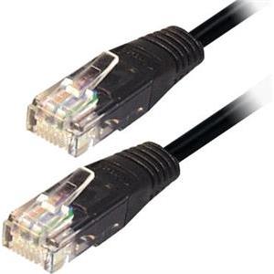 Kabel mrežni Transmedia Cat.5e UTP Kabel 0,3m, crni