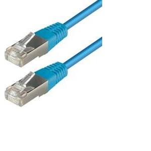 Kabel mrežni Transmedia S-FTP Cat5E (RJ45) 0,5m, plavi