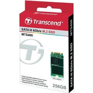 SSD Transcend, 256GB, M.2 2242 SSD, SATA3, 42mm, 42×22x3.5mm MLC, TS256GMTS400