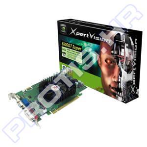 VGA XpertVision PCI-E Nvidia GeForce GF8600GT SUPER/512