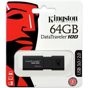 USB memorija 64 GB Kingston DataTraveler 100 G3 USB 3.0, DT100G3/64GB