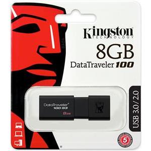 USB memorija Kingston DT 100 G3 , 8GB, USB3.0