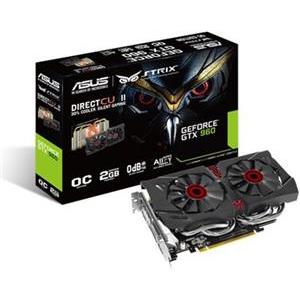 Grafička kartica PCI-E ASUS GeForce GTX 960 Strix DC2OC 2GD5, 2GB DDR5, DVI, HDMI, DP