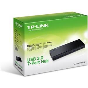 TP-Link UH700, 7-ports USB 3.0 hub