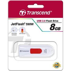 USB memorija 8 GB Transcend JetFlash 590W, USB 2.0, TS8GJF590W