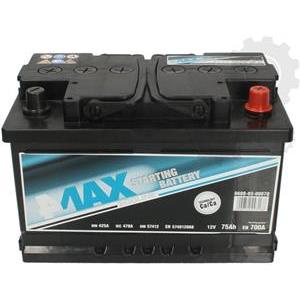 Akumulator 4Max 75Ah/700A (278x175x175) +P