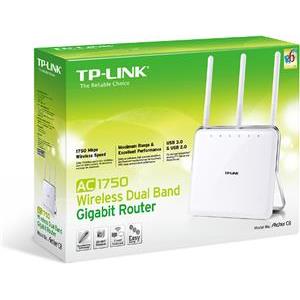 TP-Link Archer C8, AC1750 WLAN Gbit Router, 1W/4L