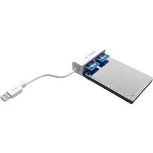 Adapter ICY BOX, 2,5'' SATA/SDD HDD, 2x SD/SDHC/SDXC card, USB 3.0