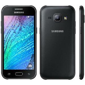 Mobitel Samsung Galaxy J1 J100H, 4.3'' multitouch, DualCore Cortex A7 1.2GHz, 512MB RAM, 4GB Flash, MicroSD, DualSIM, 2x kamera, Android 4.4.4, crni