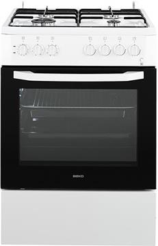 BEKO CSS62110DW štednjak,4 plin, a, statik, grill,bijel