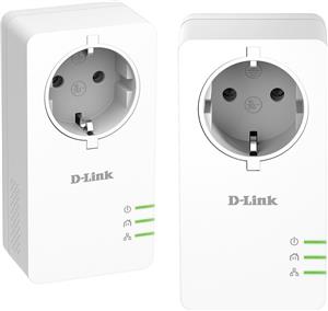 Powerline adapter D-LINK DHP-P601AV, mreža putem postojećih električnih instalacija, strujna utičnica, starter kit