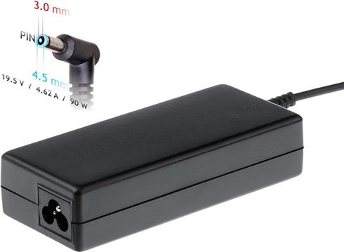 Notebook Adapter AKYGA Dedicated AK-ND-26 HP 19.5V/4.62A 90W 4.5x3.0mm + pin