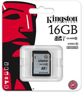 Memorijska kartica Kingston 16GB SDHC UHS-I Class 10 Flash Card