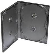 DVD-BOX crni četverostruki