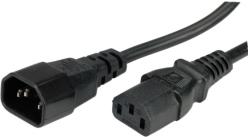 Roline naponski kabel PC-Monitor, crni, 0.5m