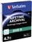 DVD R M-Disc Verbatim 4.7GB 4× Matt Silver 3 pack SC