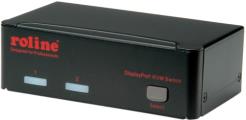 Roline KVM preklopnik, 1 korisnik - 2 računala, DisplayPort, USB Hub 