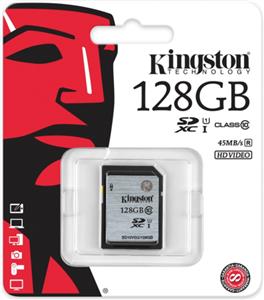 Memorijska kartica Kingston 128GB SDHC Class10 UHS-I 45MB/s Read Flash Card Lifetime