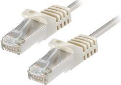 Transmedia CAT6a PIMF Patch Cable 1m white