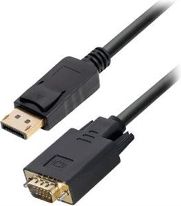 Transmedia DisplayPort plug to VGA plug, 2 m