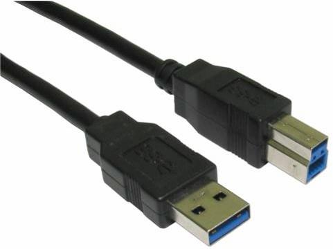 NaviaTec USB 3.0 A plug to B plug, 5m BLK