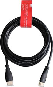 Kabel, HDMI HIGH SPEED cable with Ethernet, 3 m, PromoStick Vivanco bulk