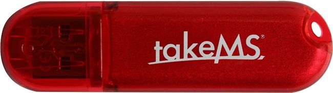 USB stick takeMS,64GB, MEM-Drive Color Line NT, crveni