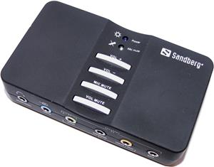 Zvučna kartica Sandberg USB Sound Box 7.1