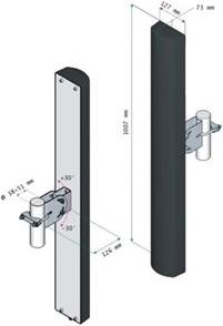 Interline 2,4Ghz Sector Antena 17dBi, 90V/6°