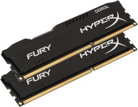 Memorija KINGSTON 8GB 1866MHz DDR3L CL11 DIMM 1.35V HyperX FURY Black, HX318LC11FB/8