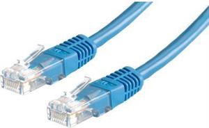 Kabel mrežni UTP, Cat. 6, 0,25m, CCA, 24AWG, Savitljivi, Plavi