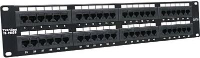Trendnet 48-port Cat6 Unshielded Patch Panel