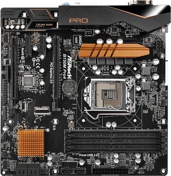 Matična ploča Asrock B150M-PRO4, s.1151, D4, S3, U3, mATX