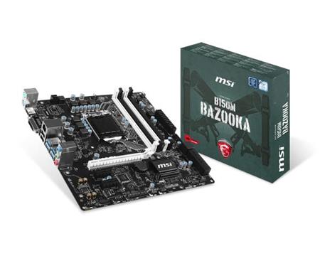 Matična ploča MSI B150M Bazooka, Intel B150, DDR4, zvuk, SATA, G-LAN, USB 3.1, HDMI, DVI, mATX, s. 1151