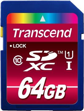 Memorijska kartica Transcend SD 64GB XC SPD Class UHS1