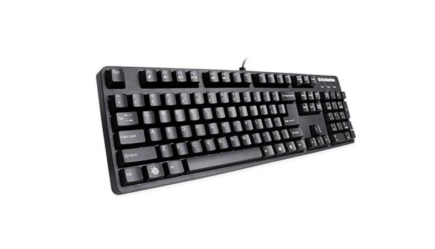 Tipkovnica STEELSERIES 6Gv2, mehanička, USB, UK layout, crna