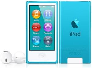 iPod Nano 16GB, blue