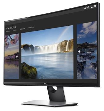 Monitor 27" LED Dell SE2716H, 6ms, 300cd/m2, 8000000:1, VA, HDMI, D-Sub, curved, crni