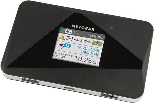 AirCard 785 Mobile Hotspot, 2G/3G/4G/LTE cat 4/HSPA+/EDGE/GSM, Dual Band WiFi 802.11n