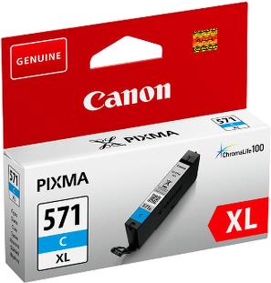 Canon tinta CLI-571C XL, cijan