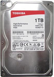 HDD Interni Toshiba P300 3.5" 1 TB, 7.200 rpm, HDWD110UZSVA