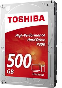 HDD Interni Toshiba P300 3.5" 500 GB, 7.200 rpm, HDWD105UZSVA