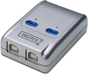 Digitus USB 2.0 sharing switch, 1-port