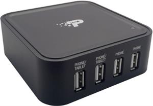 Patriot FUEL Station mini 4 Port, USB, black