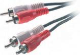 Kabel Audio, RCAx2 na RCAx2, 1,2 m, PromoStick Vivanco bulk