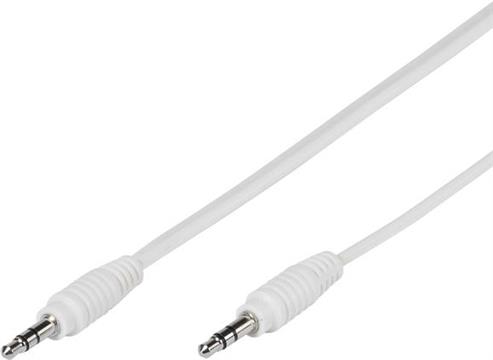 Kabel, 3,5mm stereo jack M na 3,5mm stereo jack M, 1m, bijeli, Vivanco bulk