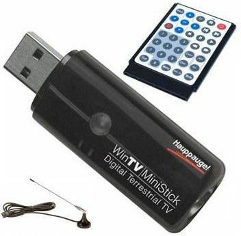 TV tuner, USB, HAUPPAUGE WINTV DVB-T Ministick, HD, za PC, daljinski