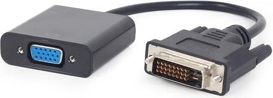 Adapter DELOCK, DVI-D (M) 24+1 na VGA (Ž), crni