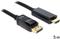 Kabel DELOCK, DP 1.2 (M) na HDMI A (M), High Speed, 3.0m