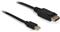 Kabel DELOCK, mDP 1.2 (M) na DP (M) 4K, 2.0m